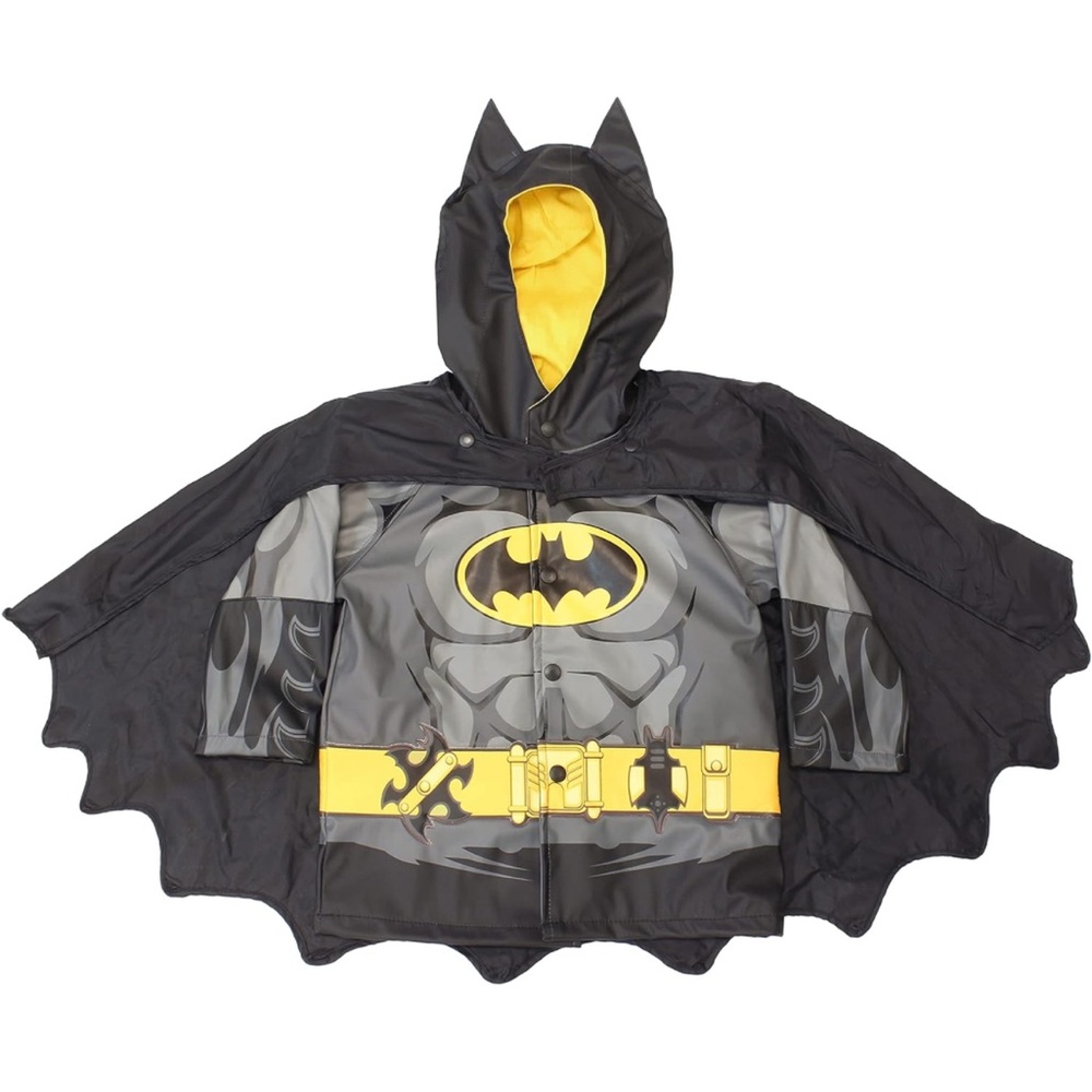 Batman toddler rain jacket size 2T